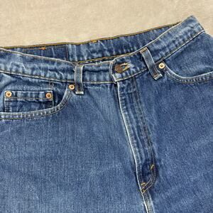 VTG Levi's 512 Women's 12R Short Slim‎ Fit Tapered Leg High Rise Denim 90s USA